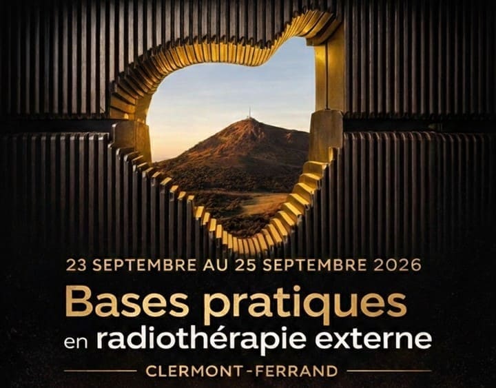 Affiches de la formation Bases pratiques en radiothérapie 2026 à Clermont Ferrand